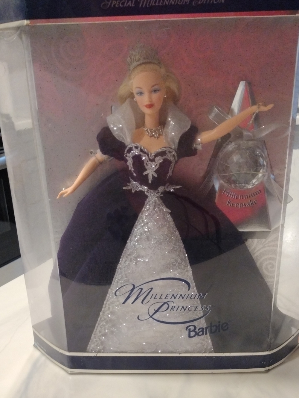 Barbie Millennium Princess Doll - Purple & Silver Gown